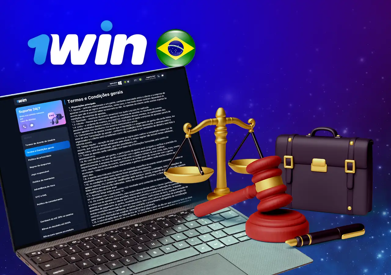 O 1Win opera sob uma licença internacional de Curaçao e é legal no Brasil