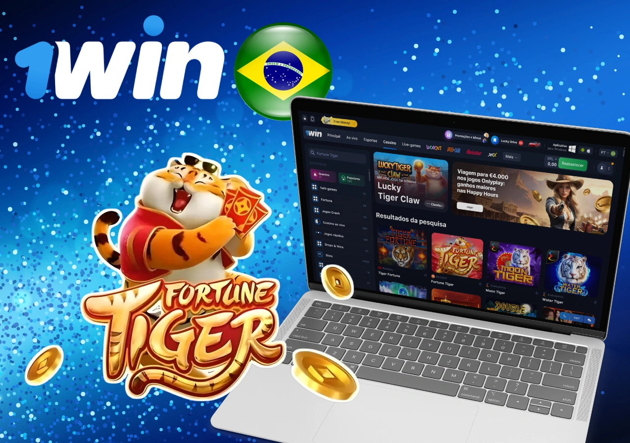 O popular jogo Fortune Tiger na plataforma do cassino